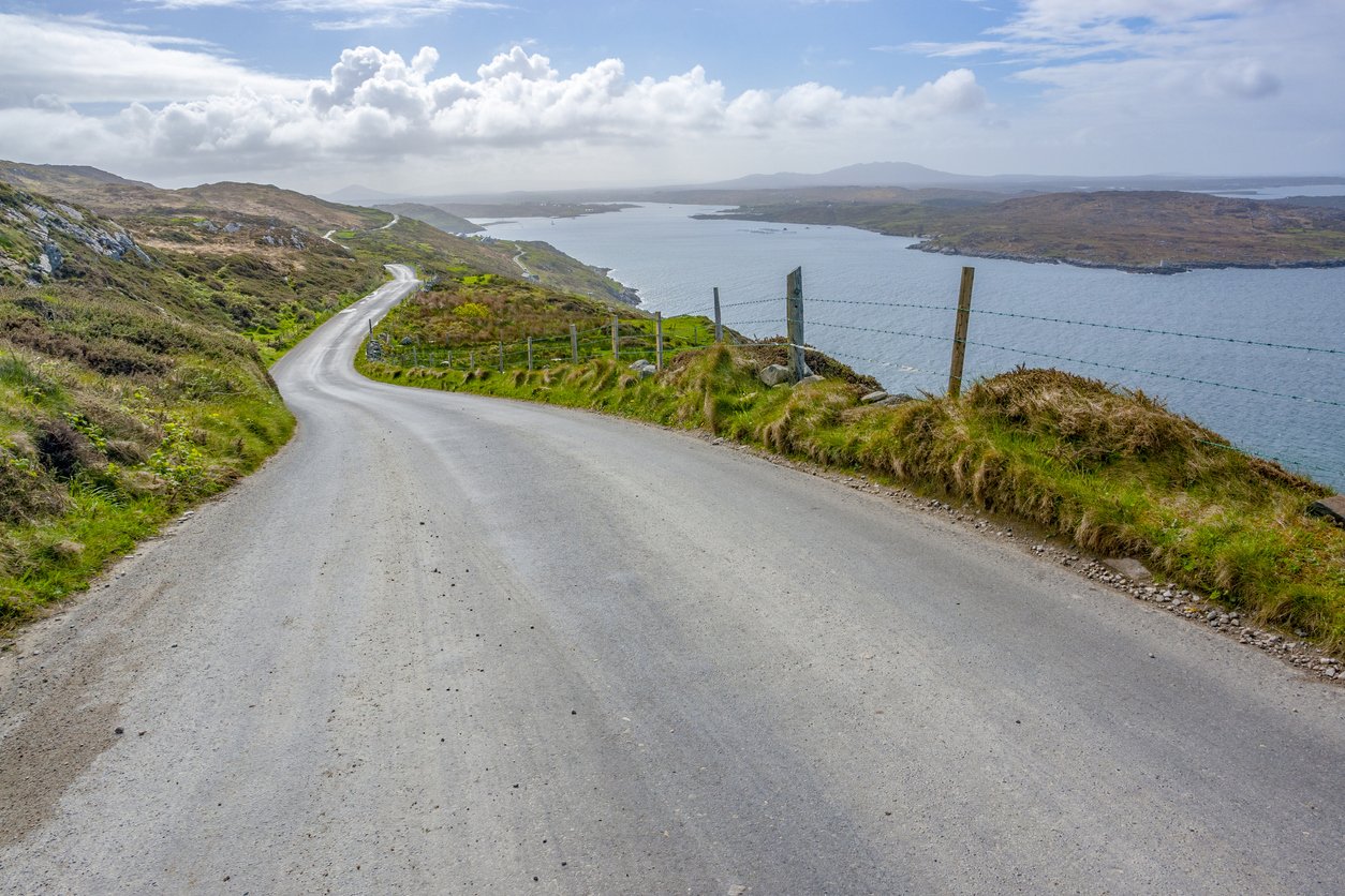 around Sky Road in Ireland