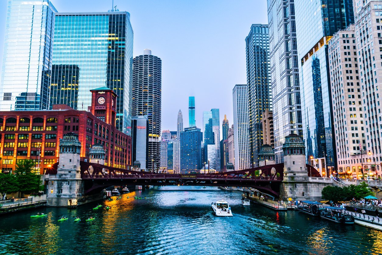 croisière sur la Chicago River