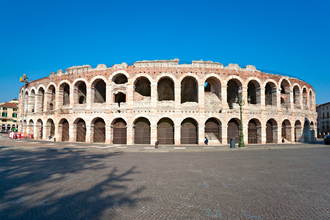 Vérone, la célèbre Arena, Italie