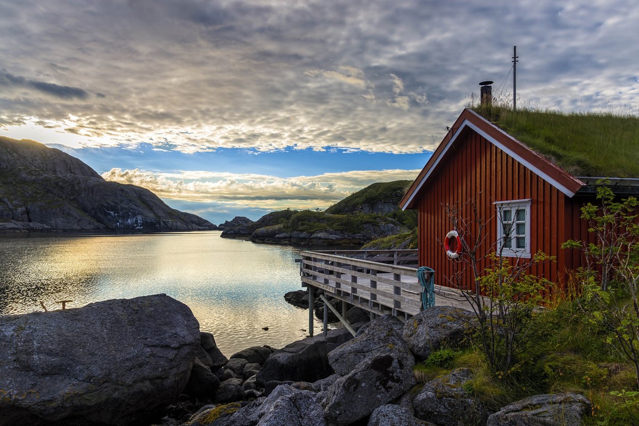 village de Nusfjord, Norvège