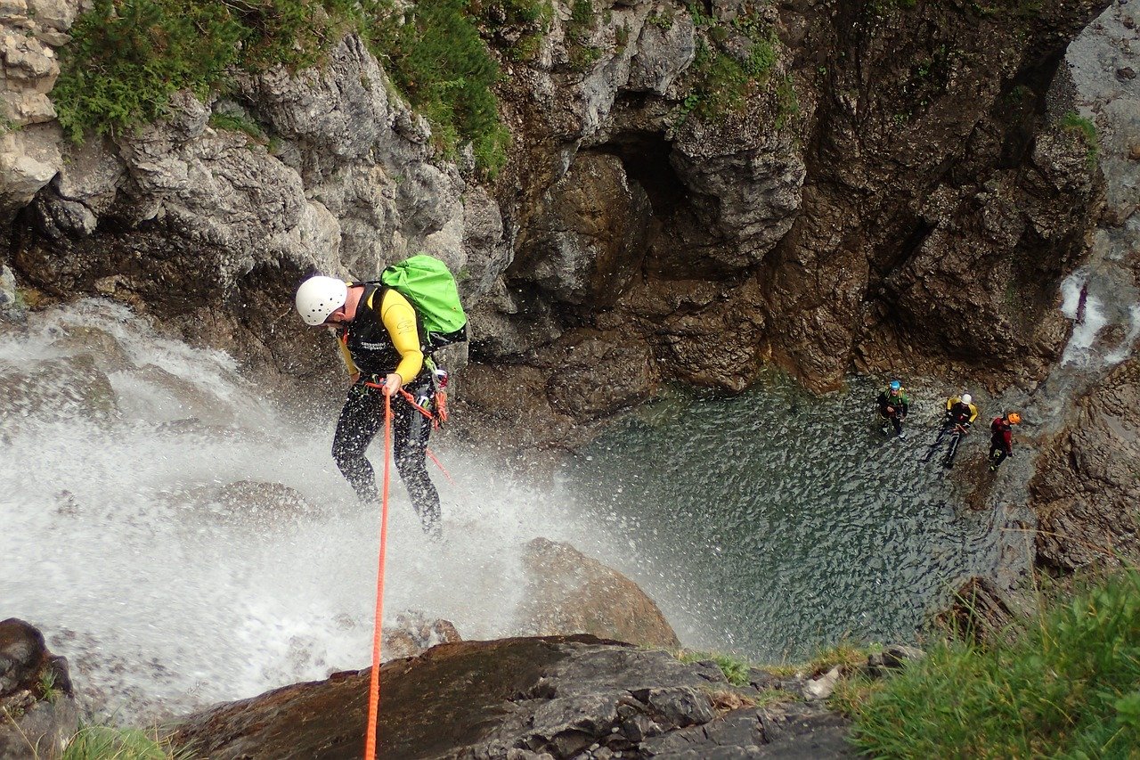 canyoning