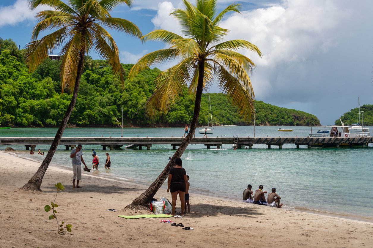 Anse à l'Âne beach in Martinique (2019)