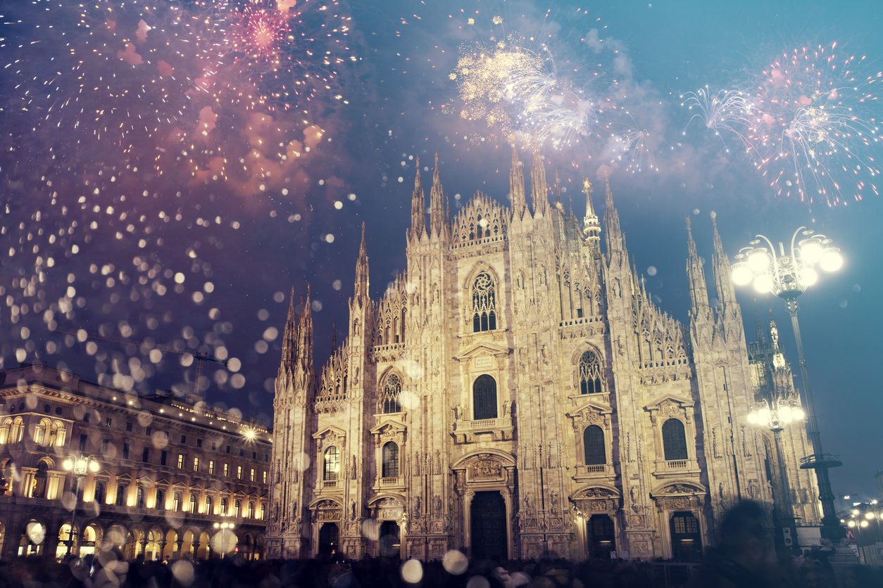 Célébration du Nouvel An à Milan