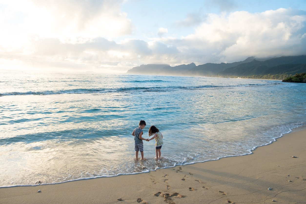 Brother and Sister Siblings Lifestyle Portrait