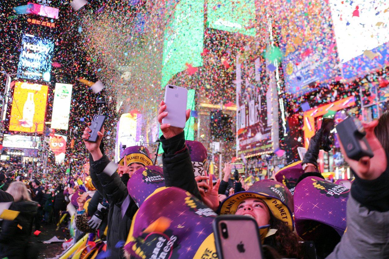 Réveillon du Nouvel An New York Time Square