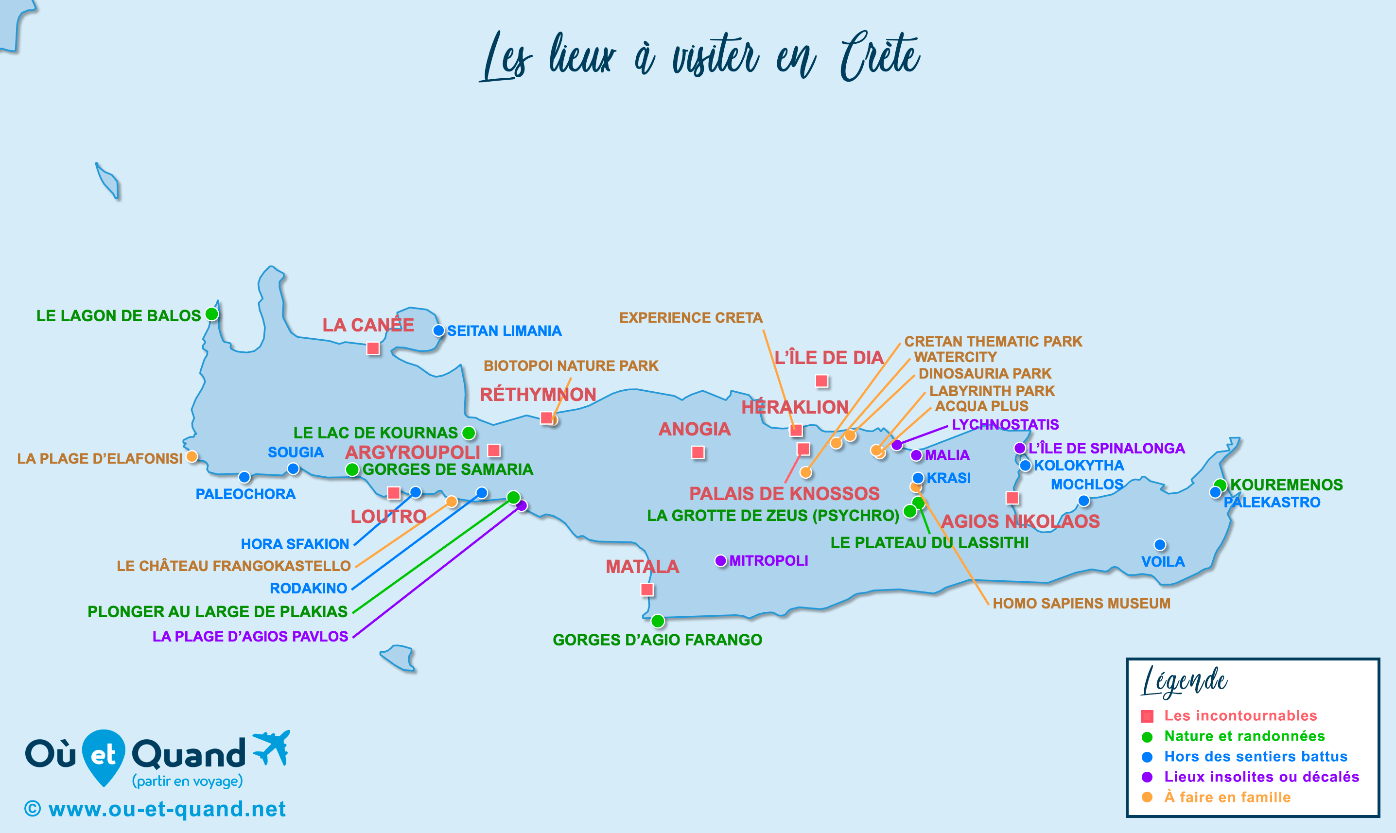 Présentation 60+ imagen carte de la crete en français - fr.thptnganamst ...